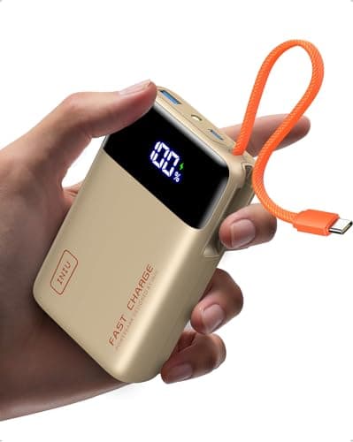 INIU 45W Fast Charging Power Bank, 20000mAh Small Travel Portable Charger