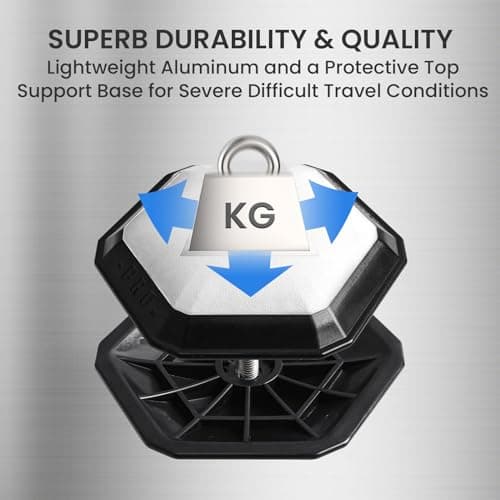 FINGER TEN Golf Club Travel Bag Support Rod Adjustable Protector (White) — view 4