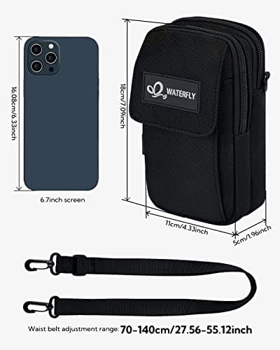 Waterfly Small Shoulder Crossbody Bag: Multifunctional Mini Handbag — view 3