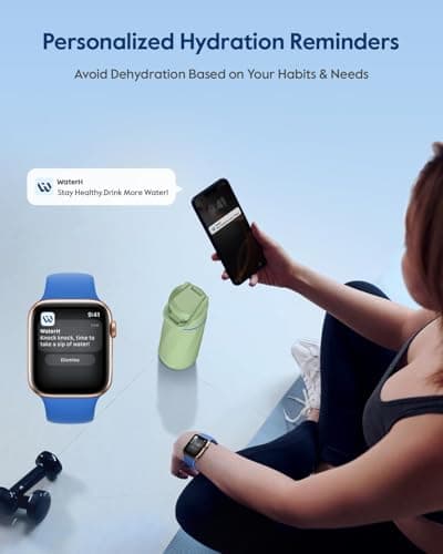 WaterH Boost Smart Water Bottle Tracker with Reminder to Drink Water, 710ml — view 3