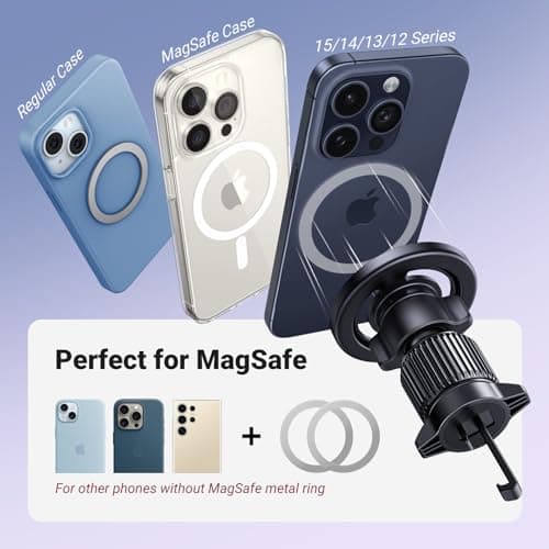 UGREEN Car Phone Holder Magsafe Car Mount Air vent Magneitic Phone Cradle — view 5