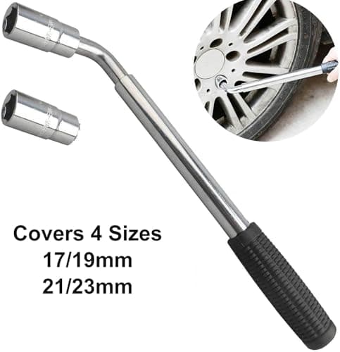 Car Scissor Jack Kit, 2Ton(4,409 lbs) Universal Portable Heavy Duty Car Jack Kit with Extendable Lug Wrench, Labor-Saving Ratchet Wrench, Tire Jack Tool Kits Emergency Kits for Auto Cars SUV Sedans — view 4