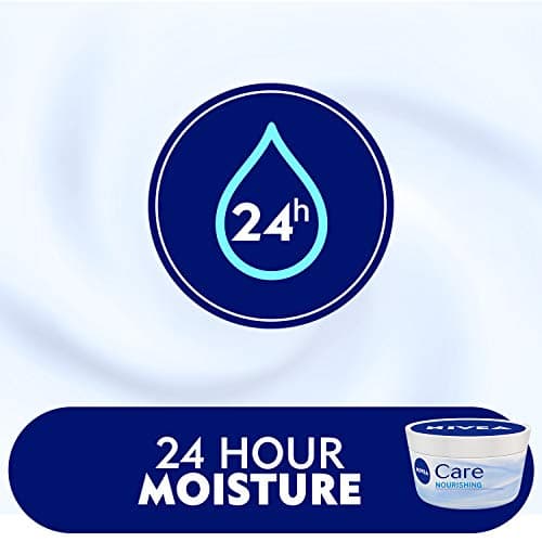 Nivea Care Intensive Care Cream for Body and Face Pack of 4 (4 x 50 ml) Moisture Cream Absorbs Quickly — view 5