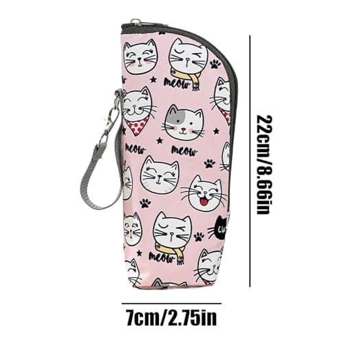 Bottle Sleeve Cooler, 3.15 Inch Insulated Water Bottle Sleeve with Travel Drink Holder, Keeps Drinks Cold for Summer, Daycare, Picnic, Camping, Beach Trip, Lightweight Neoprene — view 2