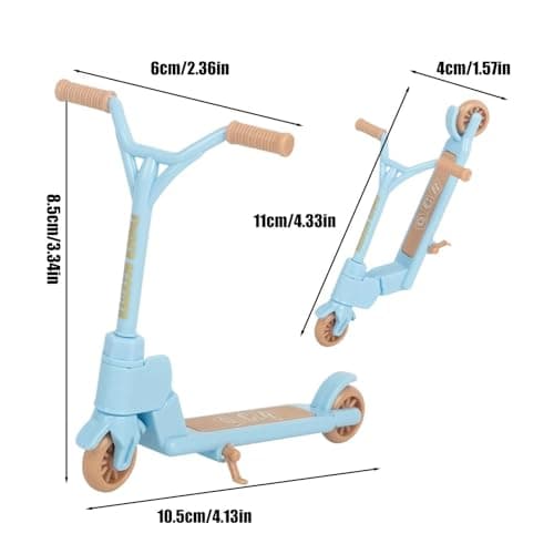 Zeyaoaea Finger Scooter Foldable Two Wheel Gadget — view 5