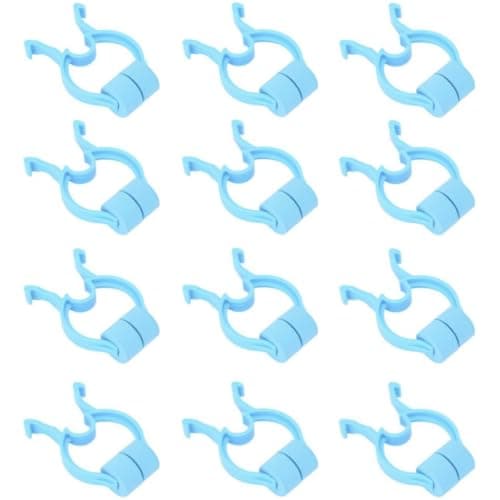 KAEGOUSY 6 Pcs Nose Stop Clips Plastic Foam Nose Clips Nose Bleed Stopper Nasal Clip for Accidental or Emergency Condition