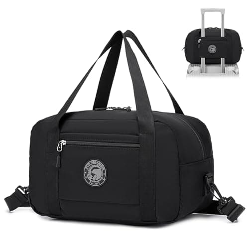 SPAHER Small Cabin Bag 35x20x20 for Ryanair Travel Duffle Bag with Wet Pocket Carry-on Hand Luggage Lightweight Airport Holdall Tote Overnight Weekend Suitcase Bag Waterproof Handbag Women Men