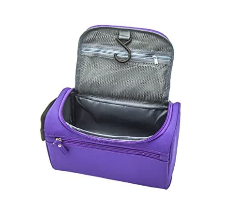 ONEGenug Hanging Travel Toiletry Bag, Lilac