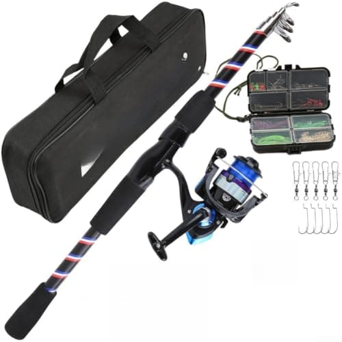 Telescopic Fishing Rod and Reel Combo — view 4