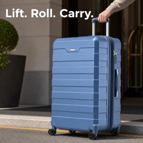 RMW Suitcase Extra Large 30 inch Expandable Hard Shell Check-in Luggage — view 3