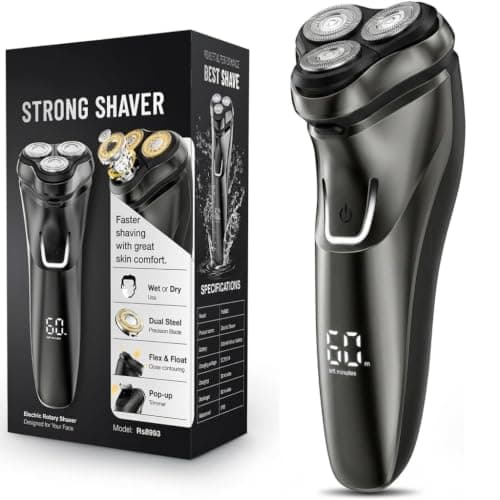 VitezTab Cordless Electric Razor for Men: 𝟒𝐃 Floating Mens Shaver