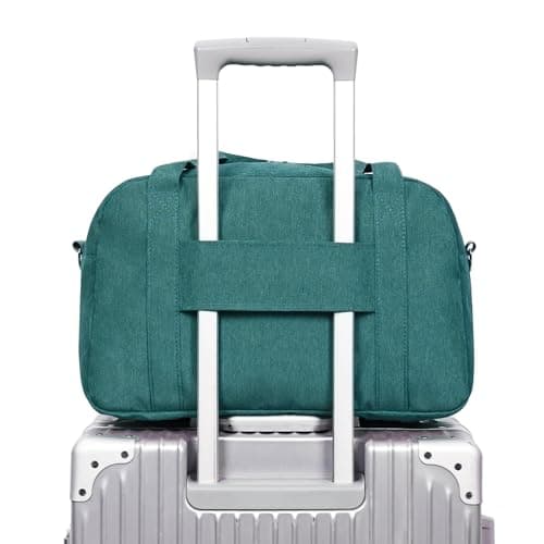 for Ryanair Cabin Bags 40x30x20 Underseat New Ryanair Travel Duffel Hospital Bag Ryan Air Carry on Luggage Holdall Overnight Weekend Bags for Women and Men 20L (Teal) — view 6