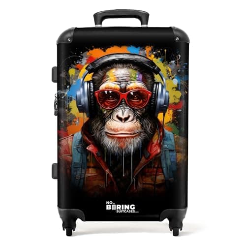 NoBoringSuitcases© Adults Luggage Suitcase for Women and Men