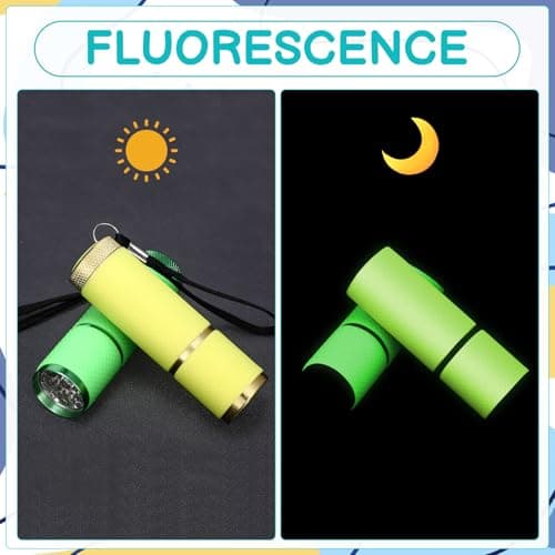 saerryor 8Pcs Small Torch Mini LED Torches with Lanyards Pocket Flashlights — view 6