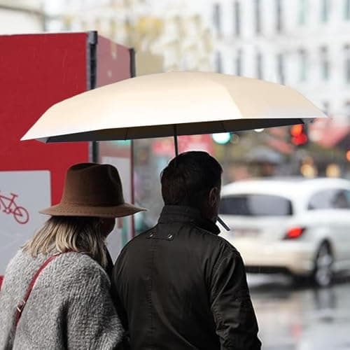 Neamou UV Umbrella For Sun Protection Spf 50, Sun Umbrella Windproof Strong, Small Umbrellas For Women Handbags Size, Parasol Umbrella Handheld With 6 Ribs For Travel School Daily Life — view 5