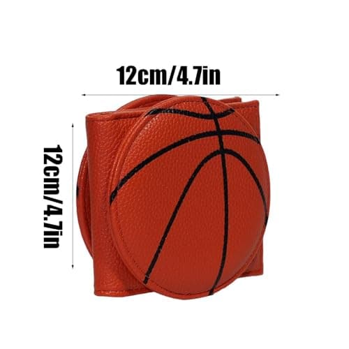 Wallet for Teen Girls,Antimagnetic Bifold Polyurethane Leather Holder | Cute Boys Purses,for Outdoor Activities Travel Shopping Hiking Sports Car Office, basketball, verwijzen naar de beschrijving — view 6
