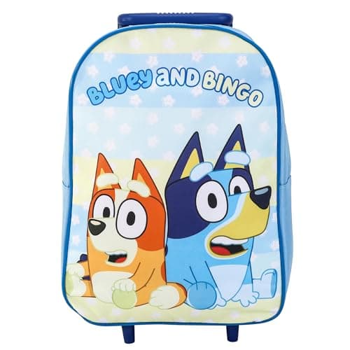 Bluey Children’s Luggage Suitcase - Foldable Trolley Bag 42 x 29cm 2 Wheels Extendable Handle - Travel Bag with Wheels — view 5