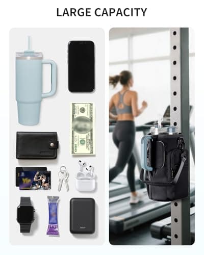 Sportsnew Stanley Tumbler Carrier Insulated Magnetic Water Bottle Bag — view 3