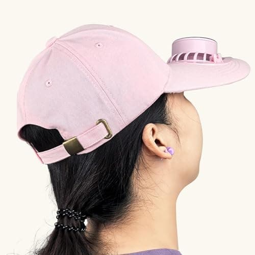 Sun Hat with Fan Detachable Digital Display USB Rechargeable Protection — view 5