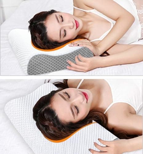 Ecosafeter 2026 New Upgrade Memory Foam Pillow- Cervical Orthopedic Deep Sleep Neck Pillow-Superior Comfort for Neck Shoulder Pain Sleeping Bamboo pillowcase — view 6