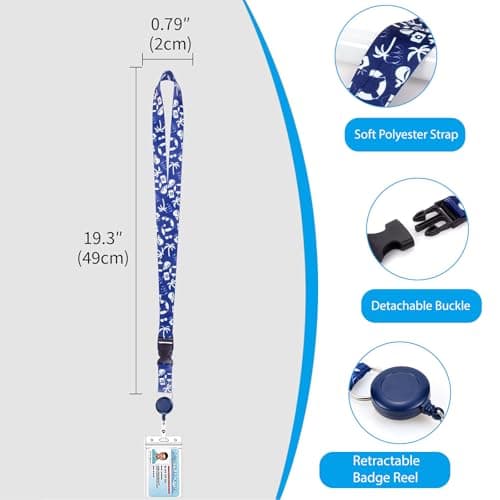 12 Pcs Royal Caribbean Cruise Essentials Kit Include Retractable Cruise Lanyards for Ship Card, Luggage Tags Holder, Waterproof Phone Pouch, Magnetic Hook for Royal Caribbean & Celebrity Cruise Lines — view 3