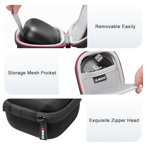 RLSOCO Carrying Case for Beats Powerbeats Pro Wireless Earbuds (Case Only) — view 3