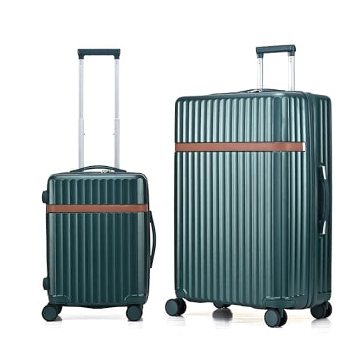 RMW Suitcase 2 Piece Set Hard Shell Check in Luggage Durable Lightweight