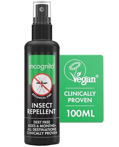Incognito Mosquito Repellent Spray Natural DEET Free 100ml