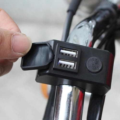 Waterproof Motorcycle USB Charger with Silicone Cover — view 4