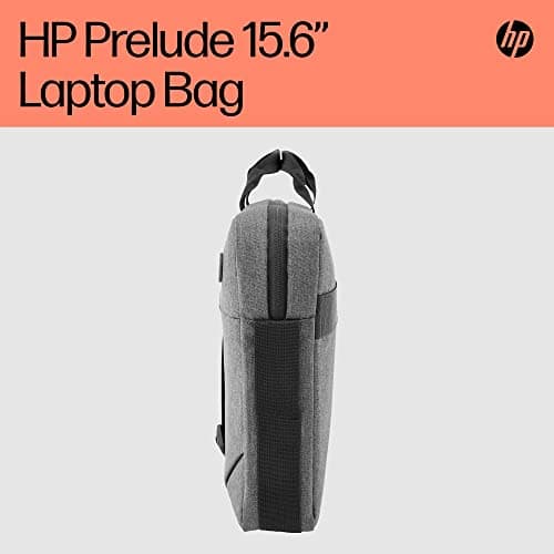 HP Prelude 15.6 inch Topload Laptop Bag | Slip On Padded Straps | Compatible With Laptops Up To 15.6 inch | Protect Your Tech With Water Resistance And Padded Construction — view 3