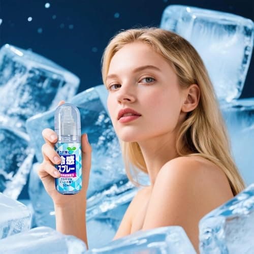Cooling Spray for Hot Weather,Instant Cooling Mist Spray for Face and Body,Cool Down Sprays for Outdoor Sports, Gym & Travel Beach,Summer Essentials (3pcs) — view 3