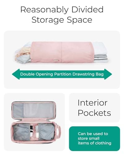 BAGSMART 6pcs Compression Travel Packing Cubes for Suitcases Backpack — view 2
