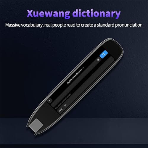 Scanning Translator Pen - Translator Scan Reader Pen for Dyslexia - 142 Language Electronic Dictionaries Text to Speech Scanner Reading Tools for Learners Students — view 5