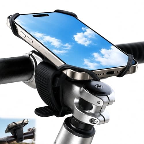 Gainsten Universal Bike Phone Holder Silicone Bicycle Phone Mount