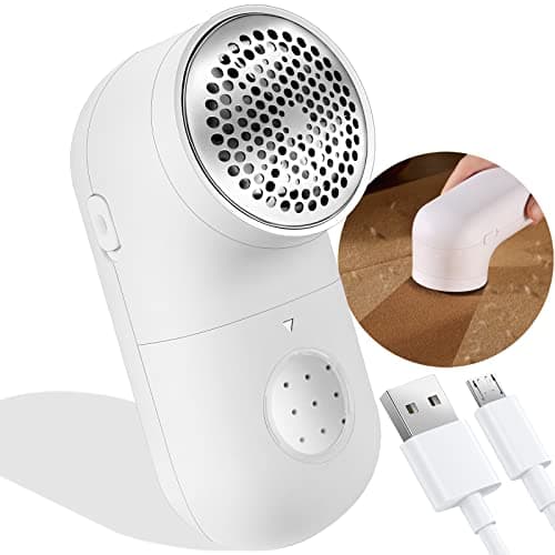 Garstor Fabric Shaver, Rechargeable Clothes Debobbler to Remove Fuzzball