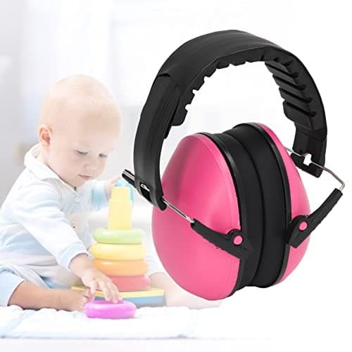 Noise Reduction Safety Ear Muffs - Noise Cancelling Ear Protectors with Storage Bag, NRR 21DB Isolation, Ideal for Aircraft Flights, Sporting Events & Landscaping Business — view 5