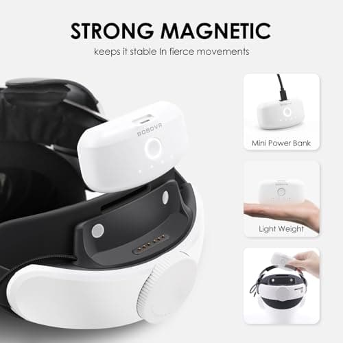 BOBOVR M3 Pro Battery Head Strap Compatible With Meta Quest 3S/3 — view 5