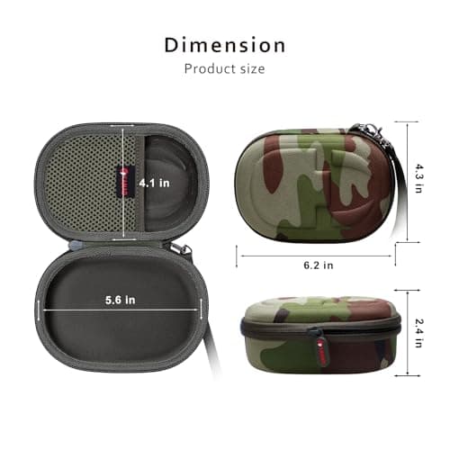 XANAD Case for JBL Clip 5/4/Soundcore Select 4 Go Ultra Speaker (Camo) — view 3