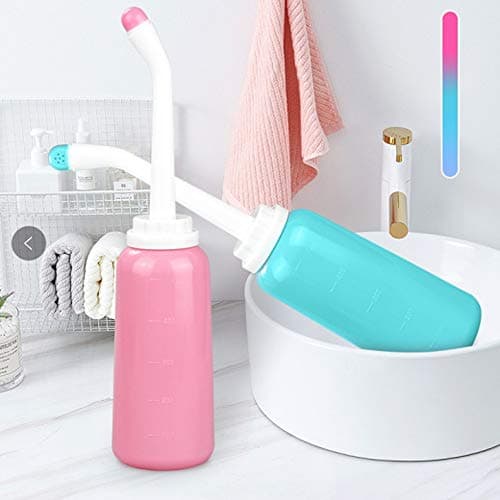 CROING 𝙋𝙤𝙧𝙩𝙖𝙗𝙡𝙚 𝘽𝙞𝙙𝙚𝙩 - 2PCS Portable Bidet - Squeeze Momwasher Bottle 500ml 17oz - Portable Shower-Travel Bidet Toilet Bottle for Adult Women,Postpartum Care,Hemorrhoids — view 6
