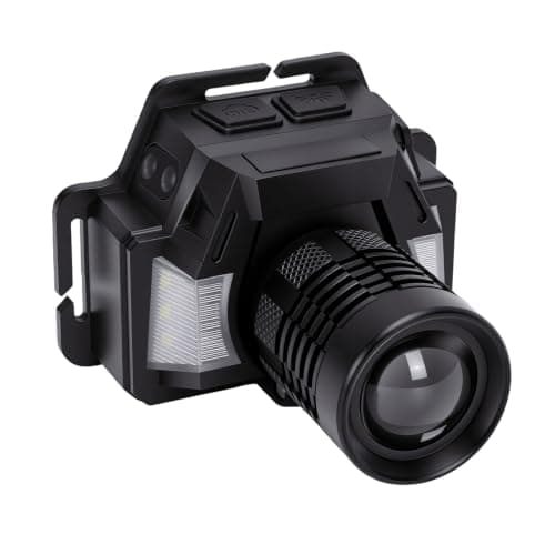 Kikumi Rechargeable Headlamp with Motion Sensor, 2400mAh LED Work Light — view 5