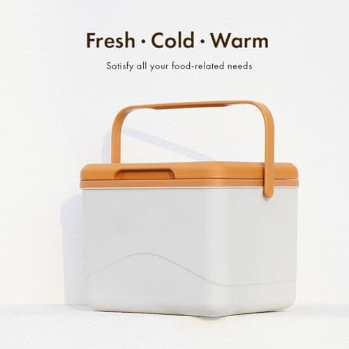 Cooler Box For Car - Ice Box For Car | Road Trip Cooler | Cooler Bag For Car | Road Trip Cooler For Car | Waterproof Thermal Containers With Ice Pack | 5L LeakProof Cooler Box For Picnic, & Camping — view 2
