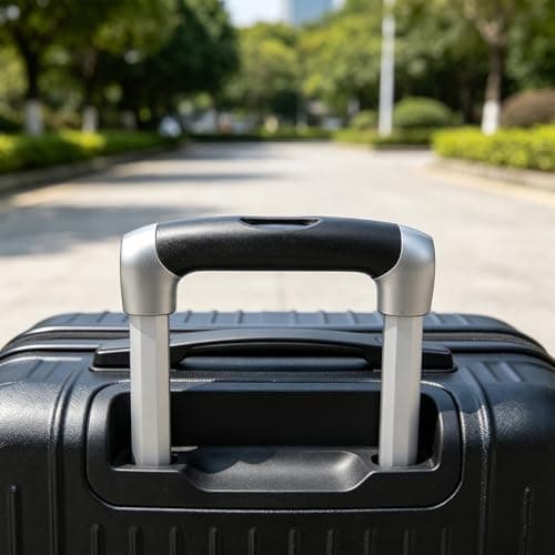 ULTECHNOVO Plastic Luggage Handle Replacement for Suitcase and Briefcase with Retractable Design, Adjustable and Sturdy Grip for Quick Suitcase Handle Repair and Extended Luggage Lifespan — view 5