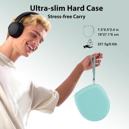 XANAD Headphone Case Hard Shell for Sony/Soundcore Anker/JBL/KVIDIO/Bose — view 3
