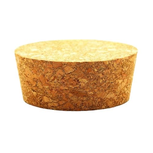 AlcoFermBrew Cork Stopper 95/87mm - Tapered Cork Bung | Cork Plug | Cork Lid