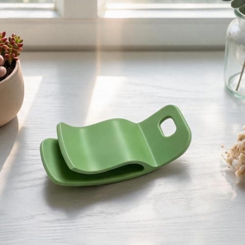Shoe Horn in Travel Size 8.5 cm Ergonomic Tool for Walking, green, riferimento alla descrizione — view 2
