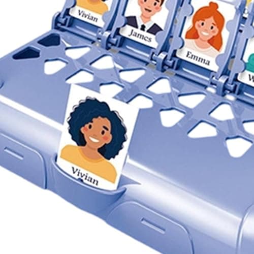 Family Board Games, Educational Learning Experience, 1 Piece, Gàming Gùèss Whò? Card Game, 2 Player Guessing Games, Interactive Gameplay Design, For Boys Girls Family Home School Travel Camping — view 6