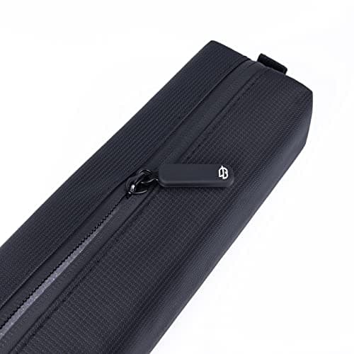 Comfyable Small Toiletry Bag for Men, Water-Resistant Mini Toiletry Bag, Essentials Bag, Dopp Kit Bag for Electronics, Tech, Gym, Black — view 3