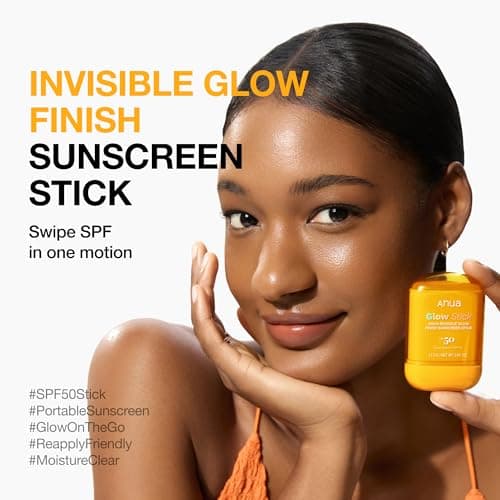 Anua Invisible Glow Sun Stick, SPF 50, UV Protection, 17.5g — view 2