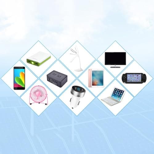 Converter Solar Panel USB Voltage for STABILIZER Power Adapter Regulator Charger, With 2 USB Ports, 1 USB-C Port, And 1 DC Port, Sutiable For Solar Panels — view 4