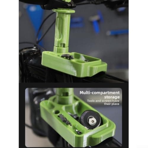 Anti-Slip Bicycle Tool Tray Silicone Grip For Maintenance(B-black) — view 3